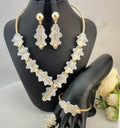 18k Gold Jewelry  4 piece Jewelry Set for discerningblackwomen