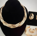 18kgp 4 piece Jewelry Set for discerningblackwomen